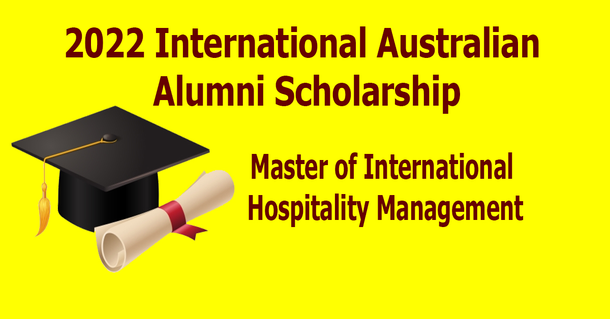 2022 International Australian Alumni Scholarship