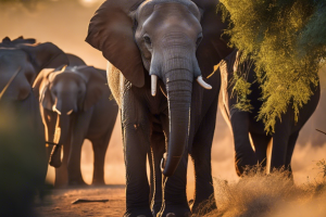 How trees tell elephants it's time to stop eating