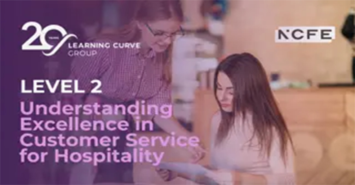 Certificate in Understanding Excellence in Customer Service for Hospitality