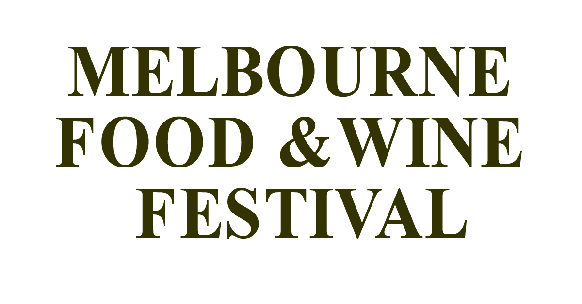 The Melbourne Food & Wine Festival