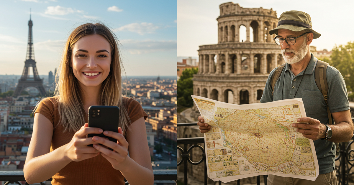 Travel Influencers vs. Traditional Travel Guides