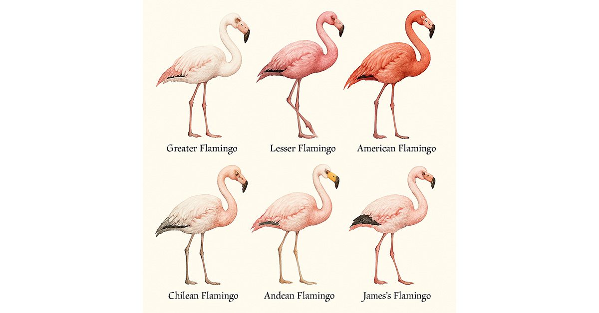 Flamingo 6 species