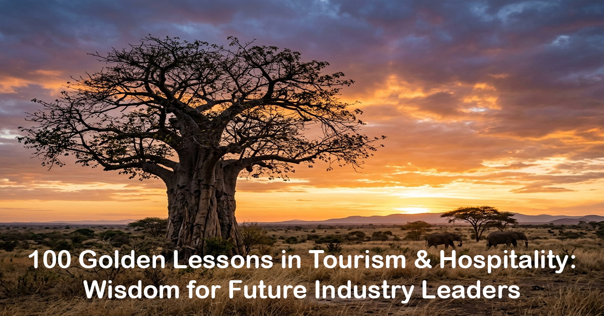 100 Golden Lessons in Tourism & Hospitality: Wisdom for Future Industry Leaders